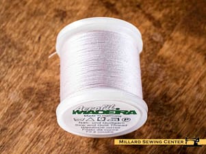 Aerofil 40wt Polyester Thread in 9886 Light Gray by Madeira