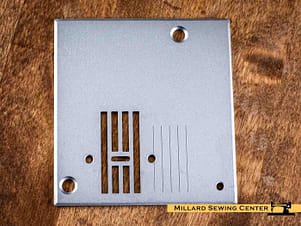 Needle Plate, ZigZag for Elna Model 149-255, Necchi 3205FA, & White Sewing Machines