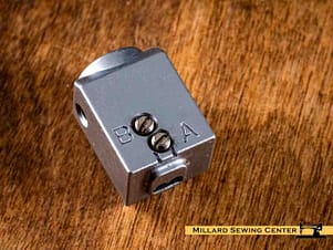 Needle Clamp for Singer, Husqvarna Viking, & Pfaff Serger Machines