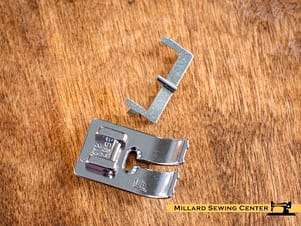 Pintuck Foot, 3 Groove with Raised Seam Plate for Husqvarna Viking Sewing Machines