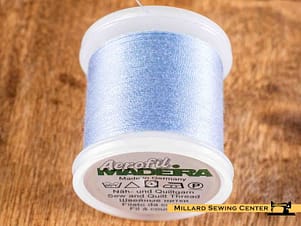Aerofil 40wt Polyester Thread in 8628 Sky Blue by Madeira