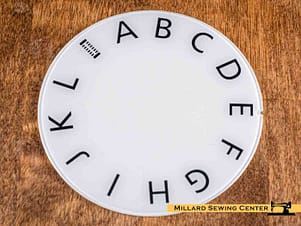 Selector Dial Panel for Necchi C35 Sewing Machines