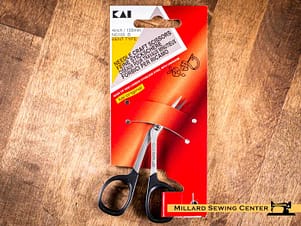Scissors, 4″ Bent Handle Needlecraft Scissors by Kai