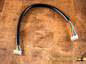 Wiring Harness, 6 pin for BabyLock ES1/ESI Series, & Brother PC7000-PC8895 Model Sewing Machines