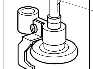 Bobbin Winder for Janome/New Home HF8050 & HF5812 Sewing Machines