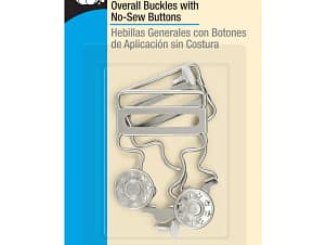 Buckles, Overalls (Nickel) by Dritz