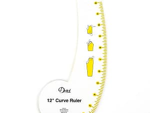 Ruler, Curved 12" by Dritz
