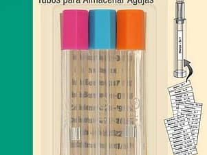 Needle Storage Tube, Magnetized by Dritz (3 pack)