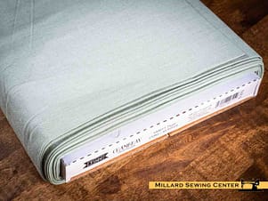 Cotton Fabric, 44″ Wide in Chambray Sage by Tilda