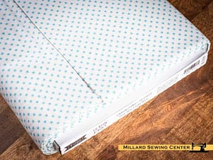Cotton Fabric, 44" Wide in Tiny Star Light Blue by Tilda