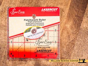 Ruler, 4.5" x 4.5" Square by Sew Easy