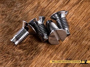 Screw, Needle Plate for Necchi C12 & L234A Serger Sewing Machines