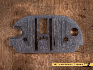 Needle Plate, Straight Stitch for Singer Sewing Machines