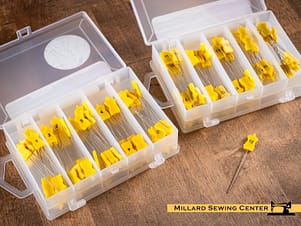 Pins, Numerical 1-20 Markings, 200 Piece Set by Sew Easy