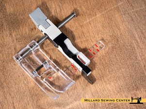 Sliding Guide Foot for 5-7mm Elna, Janome & Necchi Sewing Machines