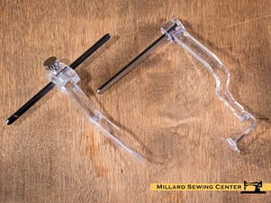 Ditch Quilting & Adjustable Quilting Guide for Elna and Janome Sewing Machines