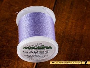 Aerofil 40wt Polyester Thread in 9130 Light Purple by Madeira