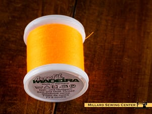 Aerofil 40wt Polyester Thread in 9937 Bright Neon Orange by Madeira