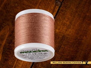 Aerofil 40wt Polyester Thread in 9885 Dark Tan Clay by Madeira