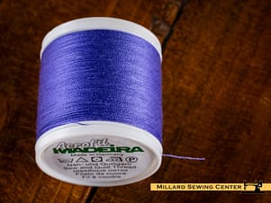 Aerofil 40wt Polyester Thread in 9930 Blue Purple by Madeira