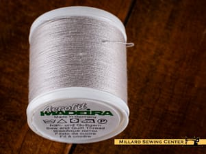 Aerofil 40wt Polyester Thread in 8686 Silver by Madeira