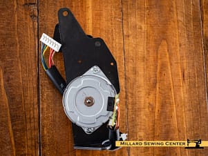 Stepper Motor Assembly, Zig Zag for Janome MC6500P, MC6600P & Necchi QS60 Sewing Machines