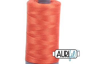 28wt Cotton Thread in 1154 Dusty Orange by Aurifil