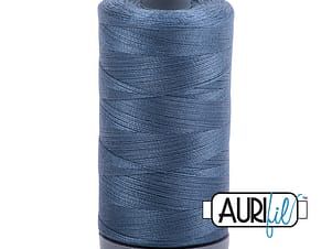 28wt Cotton Thread in 1310 Medium Grey by Aurifil