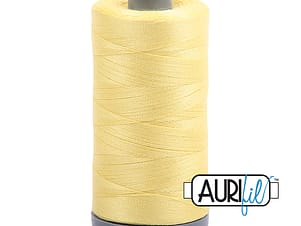 28wt Cotton Thread in 2115 Lemon by Aurifil
