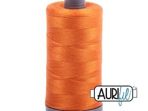 28wt Cotton Thread in 2150 Pumpkin by Aurifil