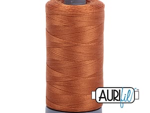 28wt Cotton Thread in 2155 Cinnamon by Aurifil