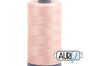 28wt Cotton Thread in 2205 Apricot by Aurifil