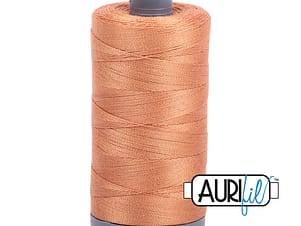 28wt Cotton Thread in 2210 Caramel by Aurifil