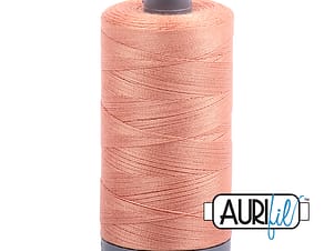 28wt Cotton Thread in 2215 Peach by Aurifil