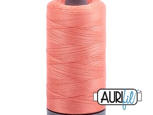 28wt Cotton Thread in 2220 Light Salmon by Aurifil
