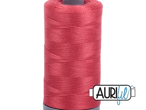 28wt Cotton Thread in 2230 Red Peony by Aurifil