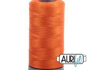 28wt Cotton Thread in 2235 Orange by Aurifil