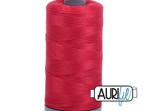 28wt Cotton Thread in 2250 Red by Aurifil