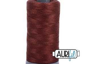 28wt Cotton Thread in 2360 Chocolate by Aurifil