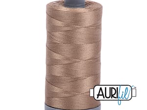 28wt Cotton Thread in 2370 Sandstone by Aurifil