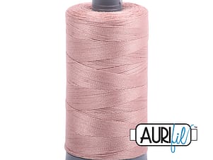 28wt Cotton Thread in 2375 Antique Blush by Aurifil