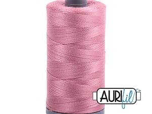 28wt Cotton Thread in 2445 Victorian Rose by Aurifil