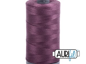 28wt Cotton Thread in 2568 Mulberry by Aurifil