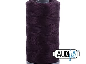 28wt Cotton Thread in 2570 Aubergine by Aurifil