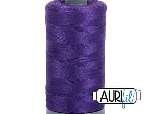 28wt Cotton Thread in 2582 Dark Violet by Aurifil