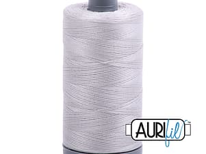 28wt Cotton Thread in 2615 Aluminum by Aurifil