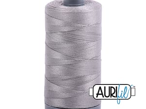 28wt Cotton Thread in 2620 Stainless Steel by Aurifil