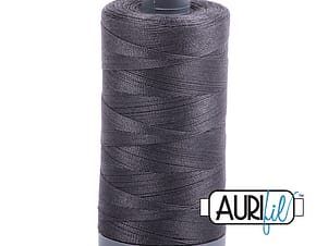 28wt Cotton Thread in 2630 Dark Pewter by Aurifil