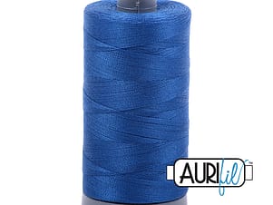 28wt Cotton Thread in 2735 Medium Blue by Aurifil