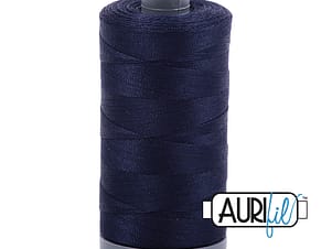 28wt Cotton Thread in 2785 Very Dark Navy by Aurifil